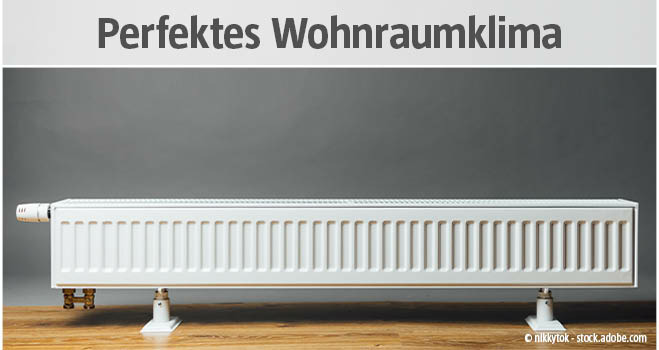 Perfektes Wohnraumklima