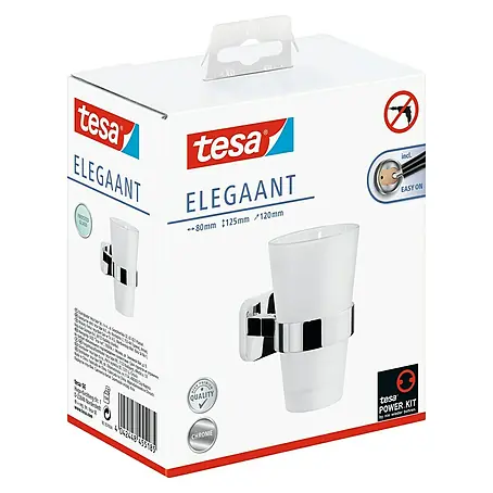Tesa Elegaant Zahnputzglas