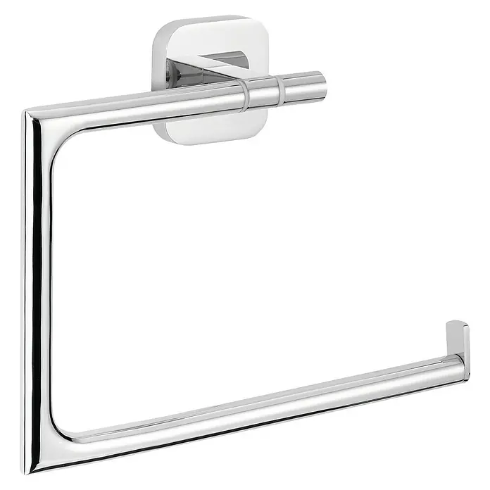 Tesa Elegaant Handtuchring - Chrom - Elegante, verchromte Handtuchhalterung zur Wandmontage. Zeitloses Design für jedes Badezimmer, das Funktionalität und Stil vereint.