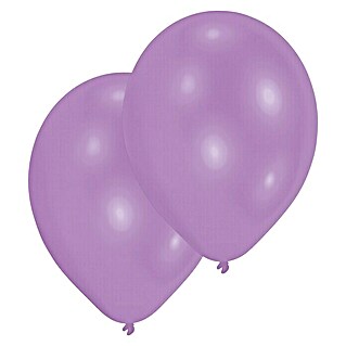 Luftballon (10 Stk., Lila, Durchmesser: 27,5 cm)