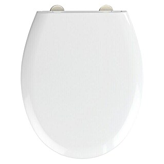 Wenko WC daska Rieti (Samospuštajuća, Plastika, Bijele boje)