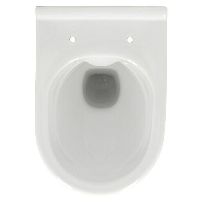Camargue San Francisco Zidna WC školjka sa automatskim čišćenjem, bez WC daske (Bez daske za WC, Dubinsko ispiranje, Bijelo)