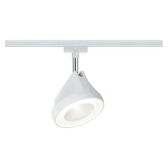 Paulmann URail LED-Spot Arena - 15 W, Weiß, Chrom, 78 x 123 x 191 mm, Warmweiß - Elegante LED-Schiene in Weiß. Das moderne Design und die helle Beleuchtung machen diese Lampe zur idealen Wahl für jeden Raum.