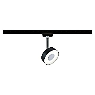 Paulmann URail LED-Spot Circle (5 W, Schwarz, Neutralweiß)