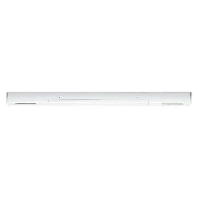 Paulmann URail Mittel-Einspeisung - L x B x H: 304 x 18 x 18 mm, Weiß - Das Bild zeigt eine schlanke, weiße Klimaanlage, die sich durch ihr minimalistisches Design auszeichnet. Ideal für moderne Wohnräume.