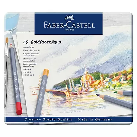 Faber-Castell  Aquarellstift-Set Goldfaber Aqua