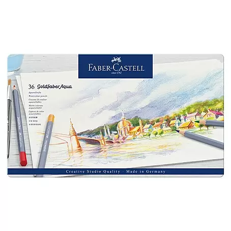 Faber-Castell  Aquarellstift-Set Goldfaber Aqua