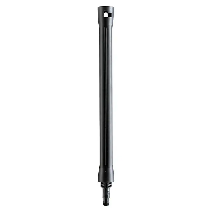 Nilfisk Lanza G5 - Específico para: Limpiadoras de alta presión Nilfisk - Imagen del producto de una lanza negra, un accesorio para hidrolimpiadoras. Construcción sólida para una limpieza eficiente.