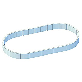 KWAD Pool-Isolationsset Protector T 60 (Passend für: KWAD Stahlwandbecken, B x L: 3,7 x 6,1 m, Form: Oval)