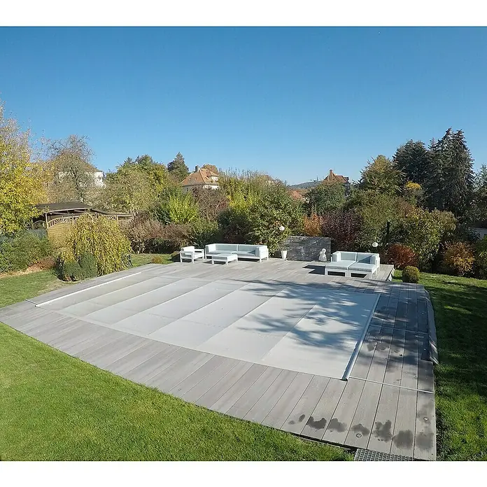 Winter-Abdeckplane Für Pool 3 X 7 Meter – Verstärkt, Mit Ösen & Haltebändern