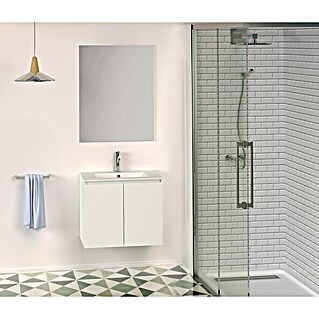 Artysan Conjunto de mueble de baño Teide (Ancho: 80 cm, 3 pzs., Blanco, Mate)