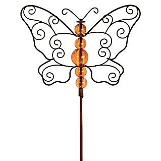 Dobar Universal-Gartenstab Schmetterling (Höhe: 105 cm, Metall)