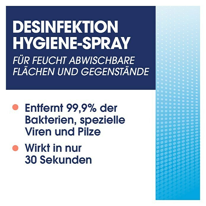 Sagrotan Hygienespray Desinfektion250 ml, Sprühflasche Front View