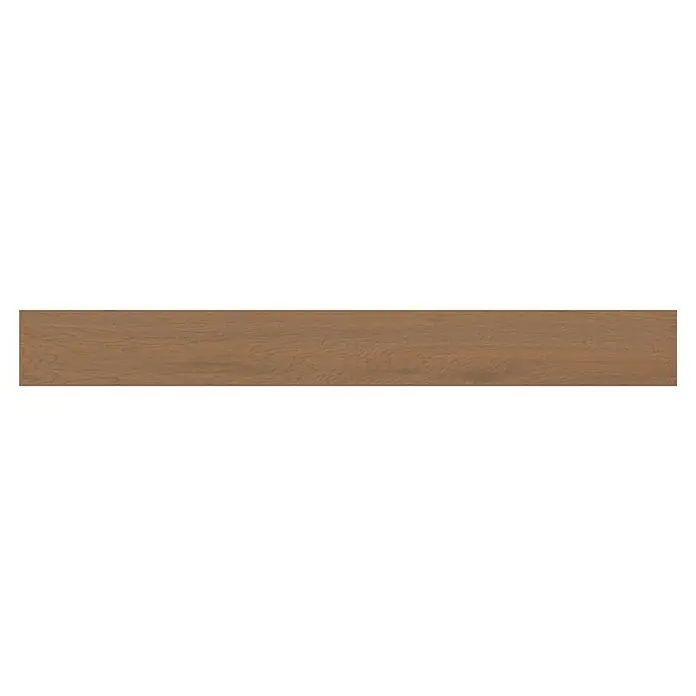 Parquet fusión roble gris claro - 1.200 x 145 x 8 mm - Primer plano de una sola tabla de madera que muestra vetas de madera natural y tonos cálidos y terrosos sobre fondo negro.