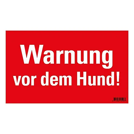 Pickup  Hinweisschild