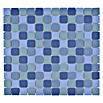 Mosaikfliese Mix JT AT 251 (33 x 30,2 cm, Blau, Matt)