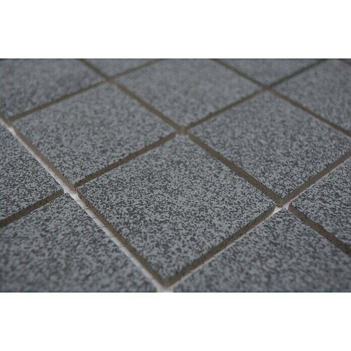 Mozaik pločica (30,6 x 30,6 cm, Siva, Mat)