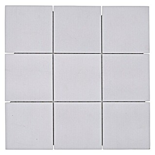Mosaikfliese Quadrat RAT 200 (29,8 x 29,8 cm, Weiß, Matt)