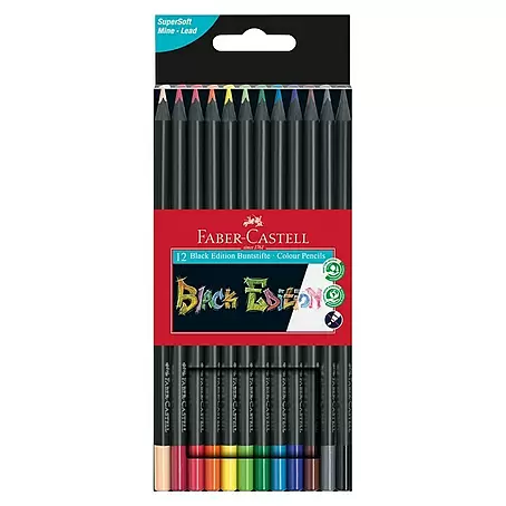 Faber-Castell  Farbstift-Set Black Edition