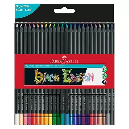 Faber-Castell  Farbstift-Set Black Edition