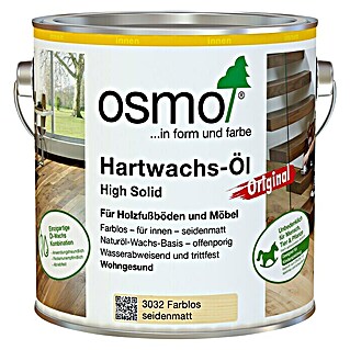Osmo High Solid Hartwachsöl Original 3032 (Farblos, 750 ml, Seidenmatt)