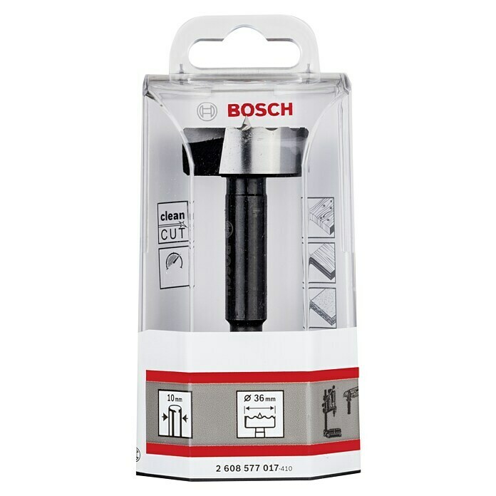 Bosch Professional Holzbohrer (Durchmesser Bohrer: 36 mm, Länge: 90 mm) | BAUHAUS