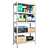 Kovinski regal  (V x Š x G: 180 x 75 x 35 cm, Število polic: 5 kos) | 1230 - Metallregale | AAFA - Regale | AAF - Regalsysteme | AA - Eisenwaren | A - Eisenwaren | BAUHAUS