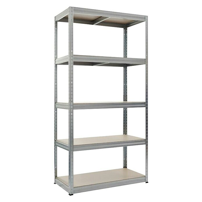 Kovinski regal  (V x Š x G: 180 x 75 x 35 cm, Število polic: 5 kos) | 1230 - Metallregale | AAFA - Regale | AAF - Regalsysteme | AA - Eisenwaren | A - Eisenwaren | BAUHAUS