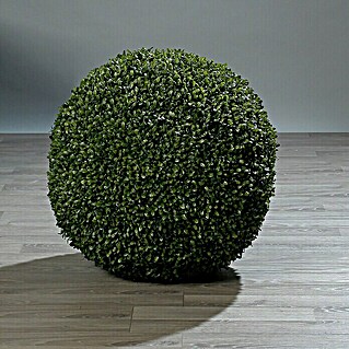 Kunstpflanze Buchskugel (Durchmesser: 60 cm, Kunststoff, Grün)