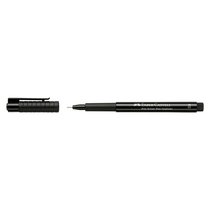 Faber-Castell Tuschestift PittSchwarz, 0,1 mm, Kalibrierte Spitze View From Above