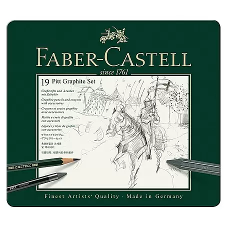 Faber-Castell  Graphitstift-Set Pitt