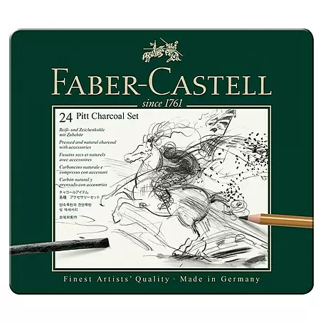 Faber-Castell  Kohlestift-Set Pitt