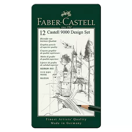 Faber-Castell  Bleistift-Set Castell 9000 Design Set