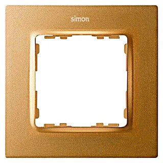 Simon 82 Marco Concept (Oro, x 1, Plástico, Montaje en la pared)
