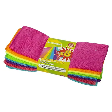 Rozenbal  Juego de paños de microfibra