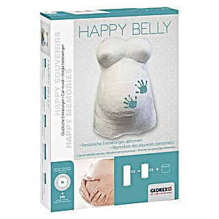 Glorex Bastel-Set Geschenkpackung Happy Belly (Sonstiges, Weiß)