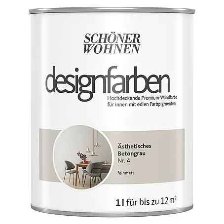 SCHÖNER WOHNEN-Farbe  Wandfarbe Designfarbe