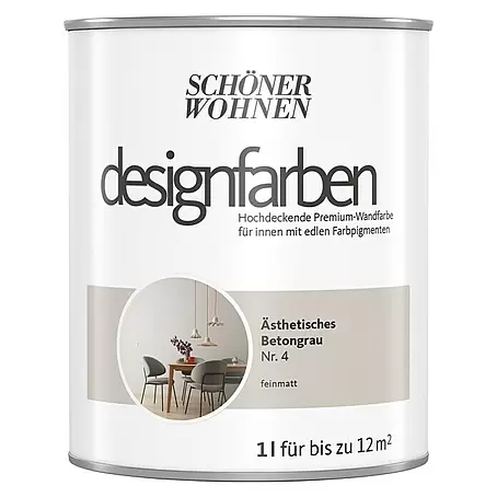 SCHÖNER WOHNEN-Farbe  Wandfarbe Designfarbe