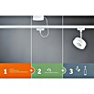 Paulmann URail LED-Spot Tubo (5 W, L x B x H: 105 x 42 x 196 mm, Weiß, Warmweiß) | BAUHAUS