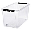 SmartStore Aufbewahrungsbox Classic (L x B x H: 72 x 40 x 39 cm, Kunststoff, Transparent)