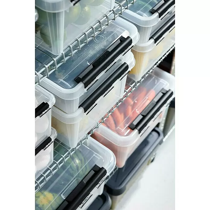 SmartStore Aufbewahrungsbox Classic 14 - L x B x H: 40 x 30 x 18 cm, Kunststoff, Transparent - Stimmungsaufnahme