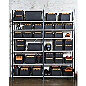 SmartStore Aufbewahrungsbox Pro (L x B x H: 59 x 39 x 34 cm, Kunststoff, Schwarz)