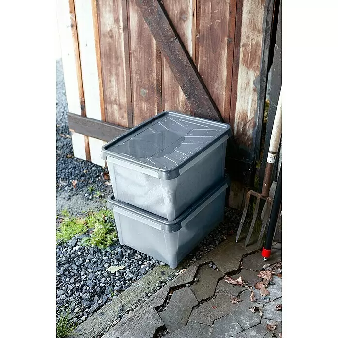 SmartStore Aufbewahrungsbox Dry 55 - 55 l, Lebensmittelecht, Wasserdicht, Stapelbar - Stimmungsaufnahme