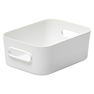 SmartStore Kutija za pohranjivanje Compact (D x Š x V: 20 x 14 x 7,5 cm, Plastika, Bijele boje)