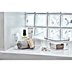 SmartStore Aufbewahrungsbox (L x B x H: 20 x 14 x 7,5 cm, Kunststoff, Transparent)