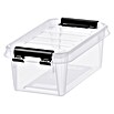 SmartStore Aufbewahrungsbox (L x B x H: 15 x 9 x 6 cm, Kunststoff, Transparent)