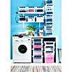 SmartStore Aufbewahrungsbox (L x B x H: 40 x 30 x 32 cm, Kunststoff, Transparent)