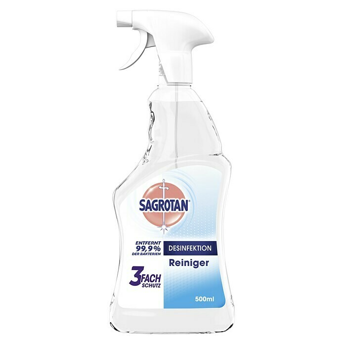 Sagrotan Desinfektionsreiniger500 ml, Sprühflasche Front View