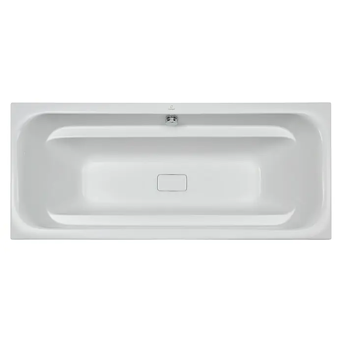 Camargue Badewanne Atlanta - 190 x 80 cm, Sanitäracryl, Weiß - Moderne Badewanne in Weiß, ideal für ein entspannendes Badeerlebnis. Das minimalistische Design fügt sich nahtlos in jedes Badezimmer ein.