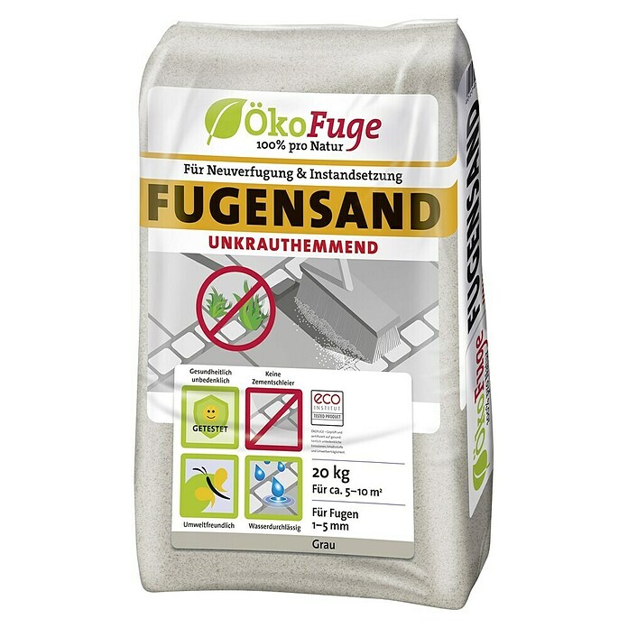 ÖkoFuge Fugensand 1-5 mm Grau/Beige